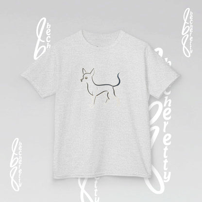 Adorable Dog Illustration Kids Tee - Cute Pet Shirt for Animal Lovers, Gift for Dog Owners, Casual Wear