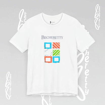Colorful Becheretty Graphic Unisex T'shirt - Fashion style - Casual Wear