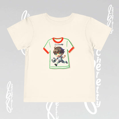 Toddler T-Shirt - Perfect for Soccer Lovers - Dynamic Graphic Becheretty - Stylish Kids Wear