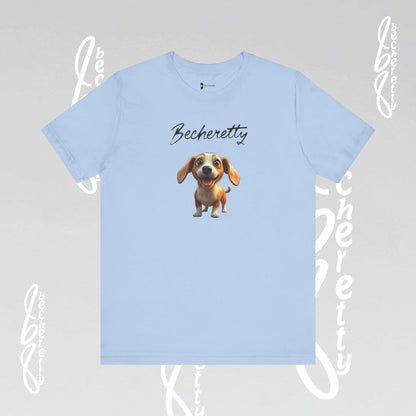 Funny Dog - Graphic Unisex T-Shirt Becheretty - Casual Wear