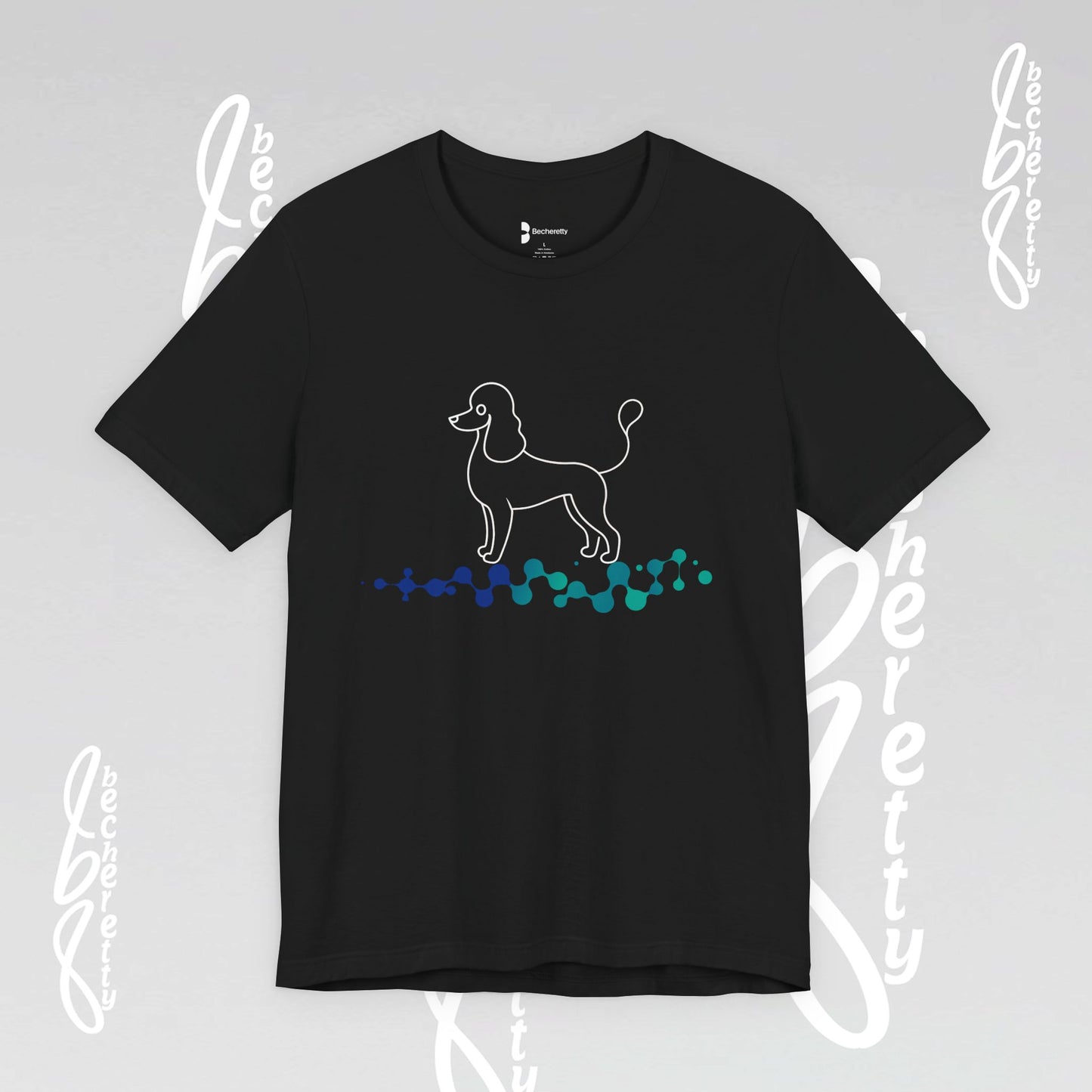 French Poodle T-Shirt Unisex - Becheretty - Casual Wear - Perfect Gift for Poodle's owners