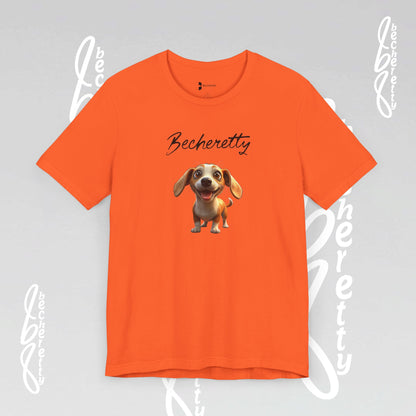 Funny Dog - Graphic Unisex T-Shirt Becheretty - Casual Wear