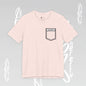 Becheretty Pocket - Minimalistic T-Shirt Desing - Unisex - Casual Wear
