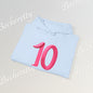 The "Perfect 10" Signature Hoodie - Art Minimalist Becheretty - Perfect balance between soft aesthetics and high-impact style.