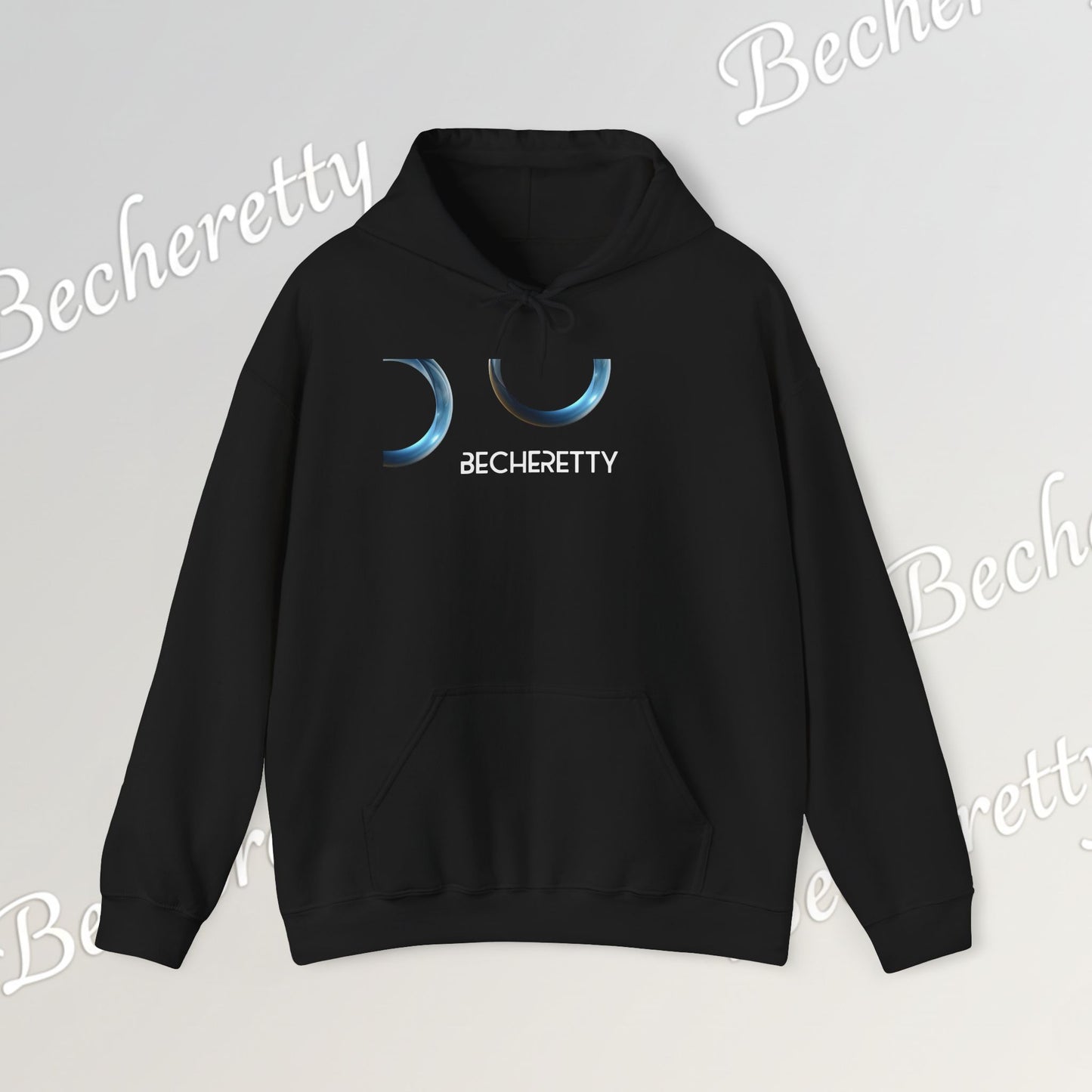 Broken Vector Hooded - Minimalist Design Becheretty - Art Lovers Statement