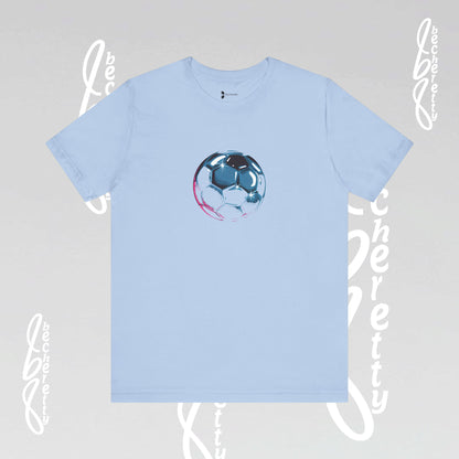 Artistic Soccer Ball - Unisex T-Shirt - Becheretty Graphic - Active Lifestyle / Casual Wear