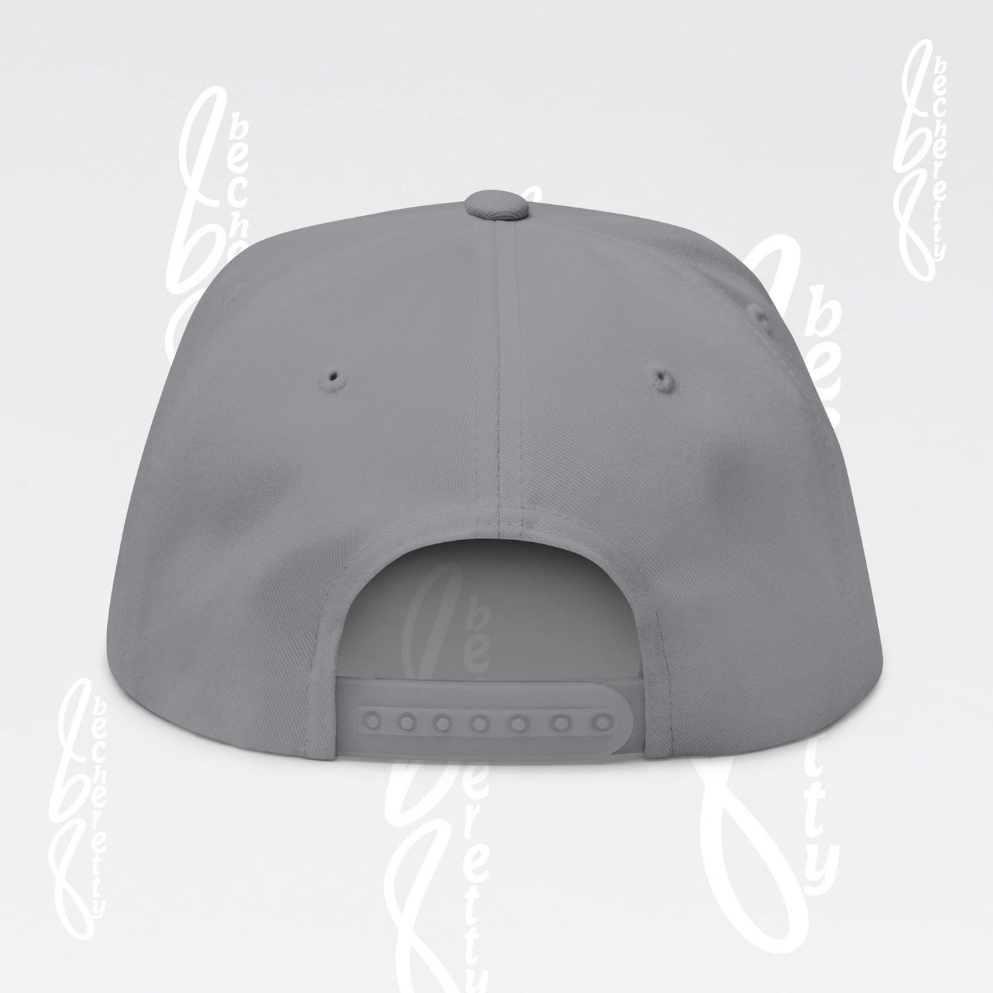 Baseball Cap - Art Graphic Becheretty - Stylish Embroidered Flat Bill Cap for Trendsetters