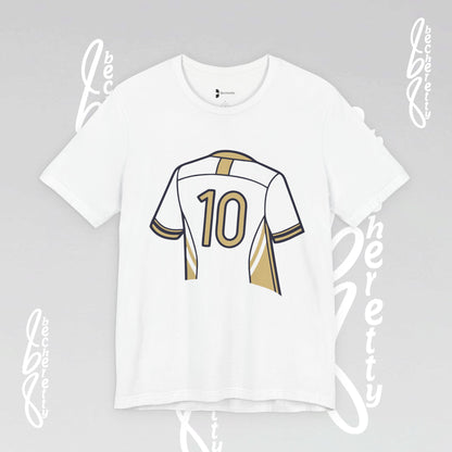 Soccer T-Shirt Number 10 Unisex - Graphic Becheretty - Game Day - Casual wear - Gift for Soccer Lovers