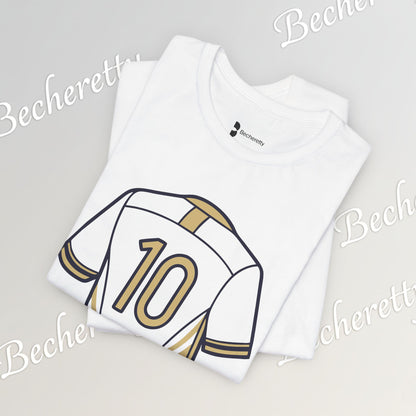 Soccer T-Shirt Number 10 - Art Minimalist Becheretty - Game Day - Casual wear - Perfect Gift for Soccer Lovers