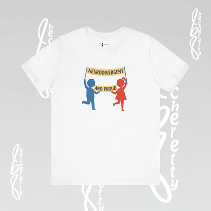 Neurodivergent Pride Tee, Empowerment Shirt, Neurodiversity Gift, Inclusive Apparel, Celebratory Top