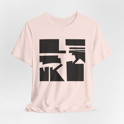 Abstract Graphic Art T-Shirt - Becheretty - Casual Wear - Gift for Art Lovers - Modern Artwork Apparel