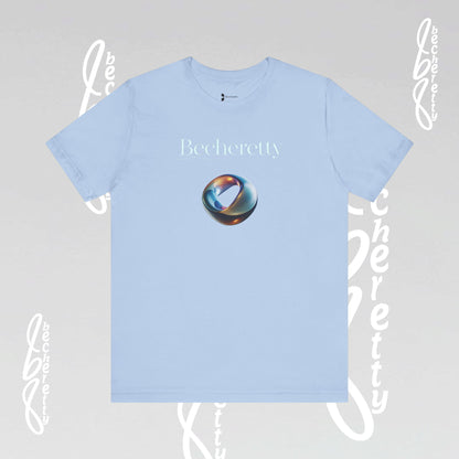 Abstract futuristic ring - Graphic T-Shirt - Becheretty Design - Gift for Women - Casual Wear