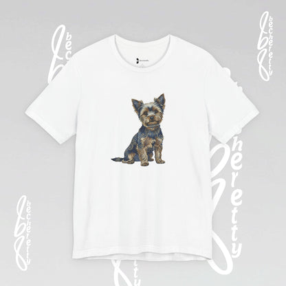 Yorkie T'Shirt - Art Graphic Becheretty - Perfect gift for Pets Lovers - Casual Wear