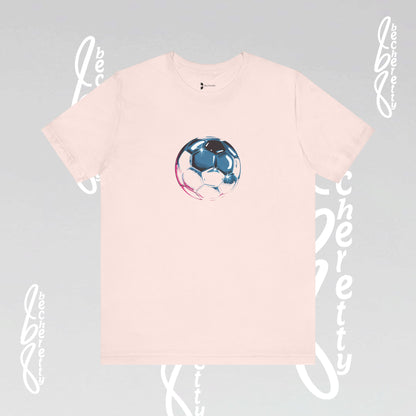 Artistic Soccer Ball - Unisex T-Shirt - Becheretty Graphic - Active Lifestyle / Casual Wear