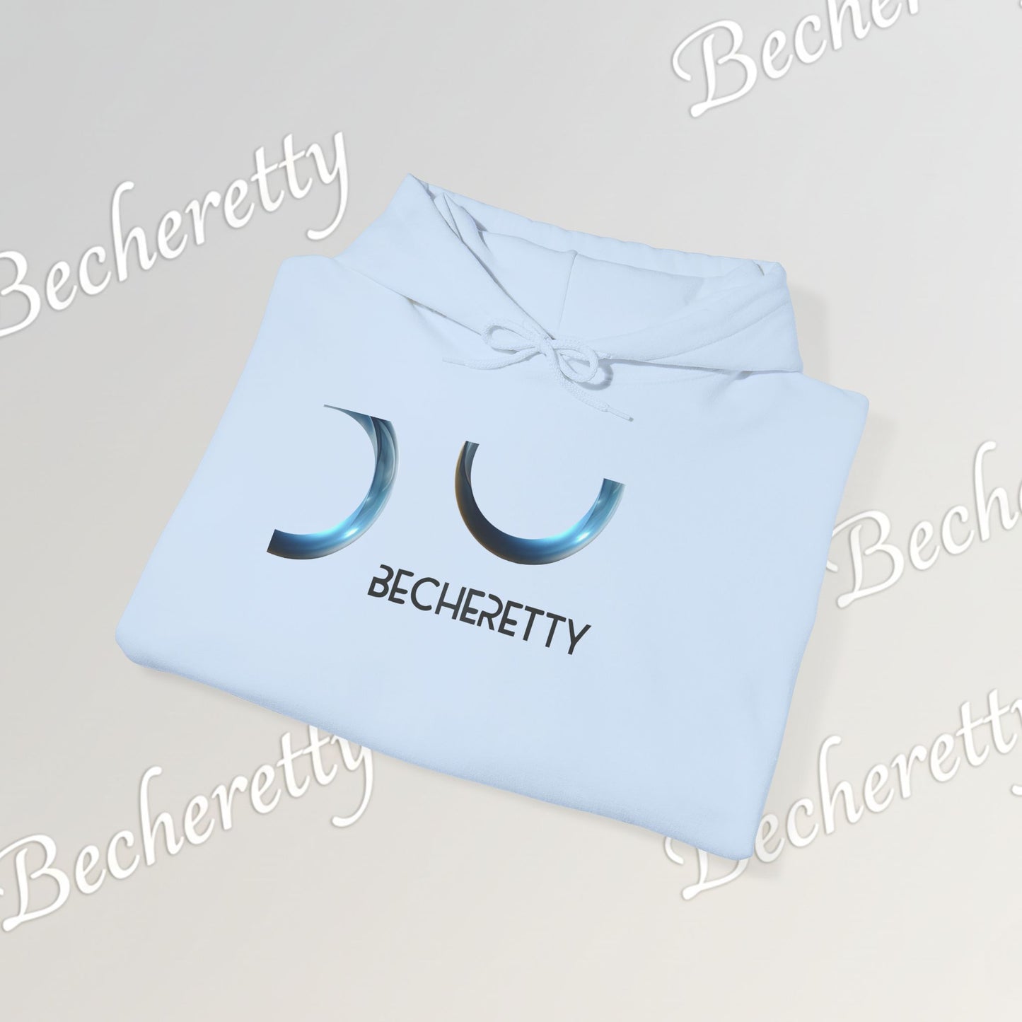 Broken Vector Hooded - Minimalist Design Becheretty - Art Lovers Statement