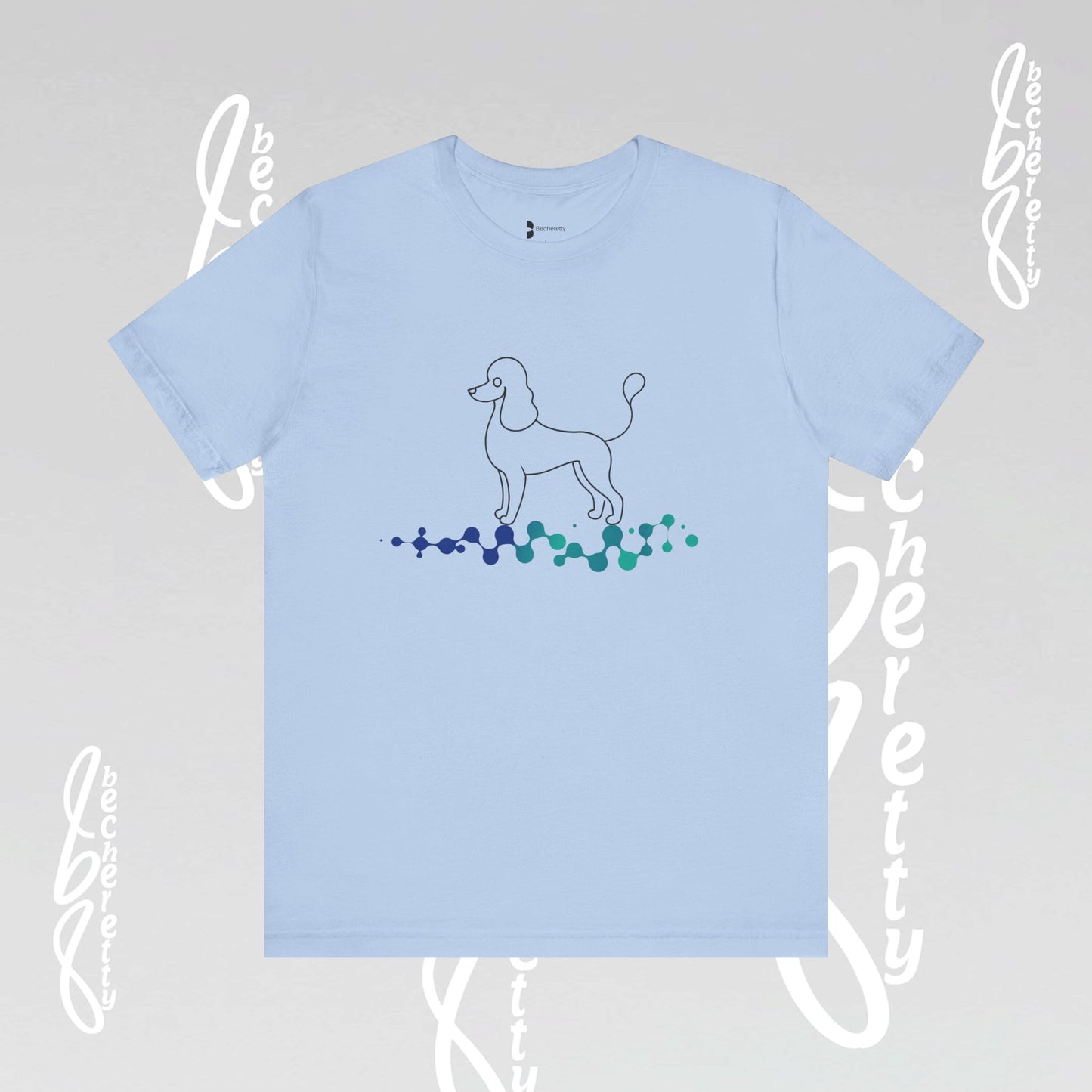 French Poodle T-Shirt Unisex - Becheretty - Casual Wear - Perfect Gift for Poodle's owners