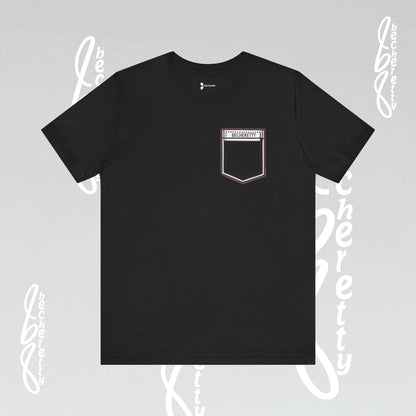 Becheretty Pocket - Minimalistic T-Shirt Desing - Unisex - Casual Wear