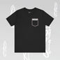 Becheretty Pocket - Minimalistic T-Shirt Desing - Unisex - Casual Wear