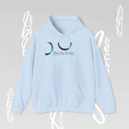 Graphic Hooded - Minimalist Design Becheretty - Broken Vector Line - Unisex