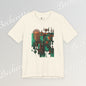 Abstract Tribal Mask Art T-Shirt — Geometric Afrocentric Graphic Becheretty
