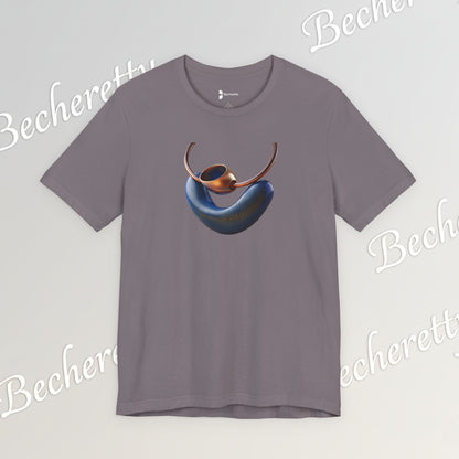 Necklace - Artistic design - T-Shirt short sleeve Becheretty- Fashion Casual Wear - Ideal Gift for Women