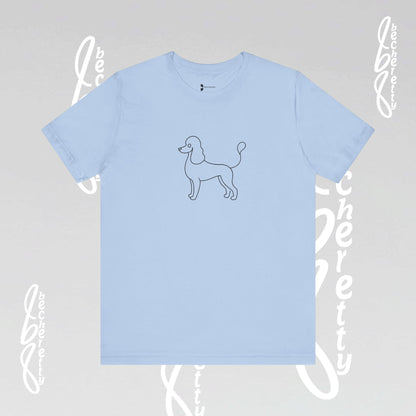 French Poodle T-Shirt Unisex - Becheretty - Casual Wear - Perfect Gift for Poodle's owners