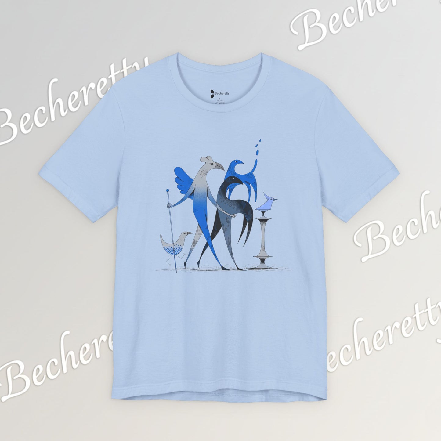 Graphic Tee Becheretty "Avian Dream" A tailored fit that provides a sleek, polished appearance for any occasion.