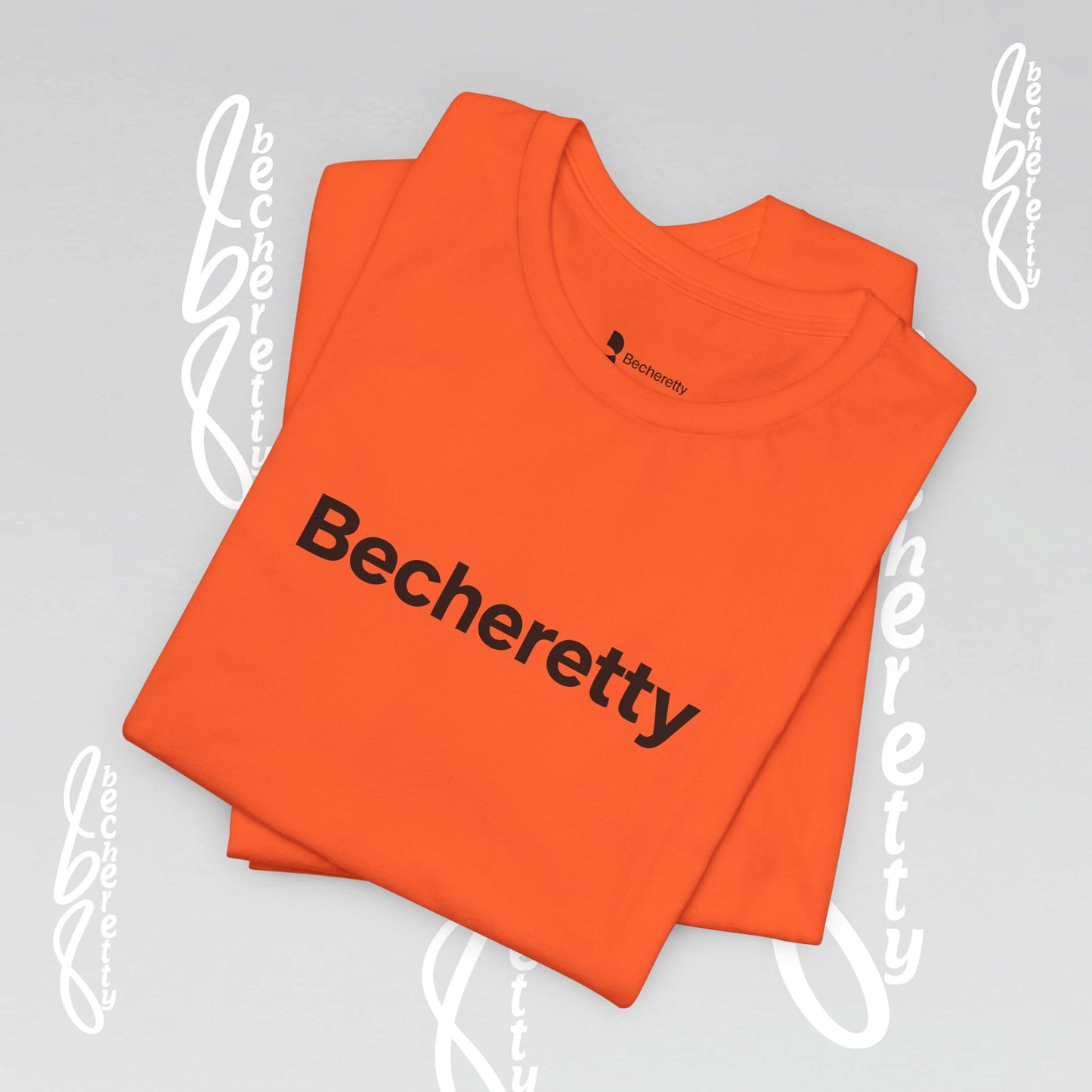 Short Sleeve Tee Becheretty  "Minimalist Design. Maximum Impact" Express Yourself. Casual Wear