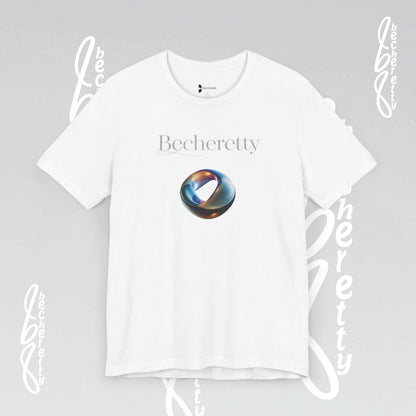 Abstract futuristic ring - Graphic T-Shirt - Becheretty Design - Gift for Women - Casual Wear