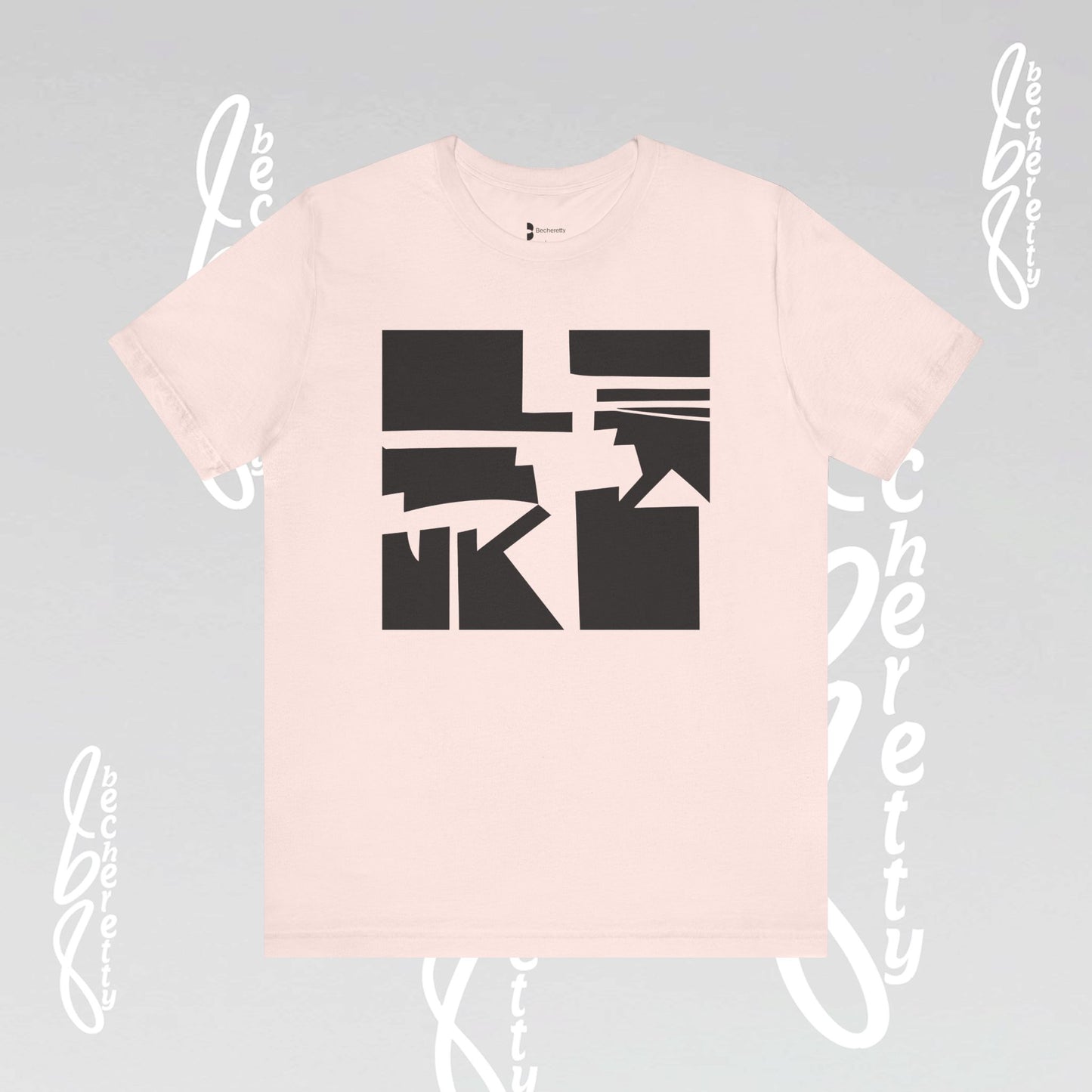 Abstract Graphic Art T-Shirt - Becheretty - Casual Wear - Gift for Art Lovers - Modern Artwork Apparel