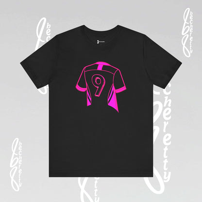 T-Shirt Number 9 - GOAL- Art Graphic Becheretty - Perfect Gift for Soccer Lovers - Casual Wear