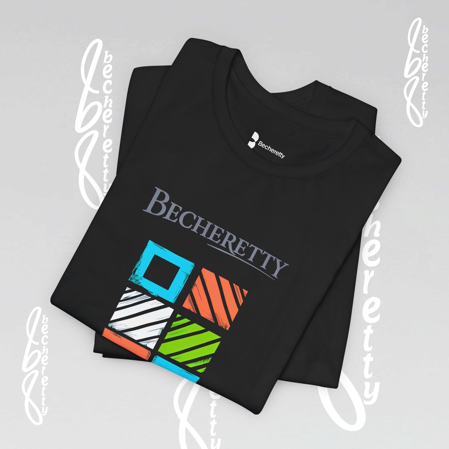 Colorful Becheretty Graphic Unisex T'shirt - Fashion style - Casual Wear