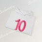 The "Perfect 10" Signature Hoodie - Art Minimalist Becheretty - Perfect balance between soft aesthetics and high-impact style.