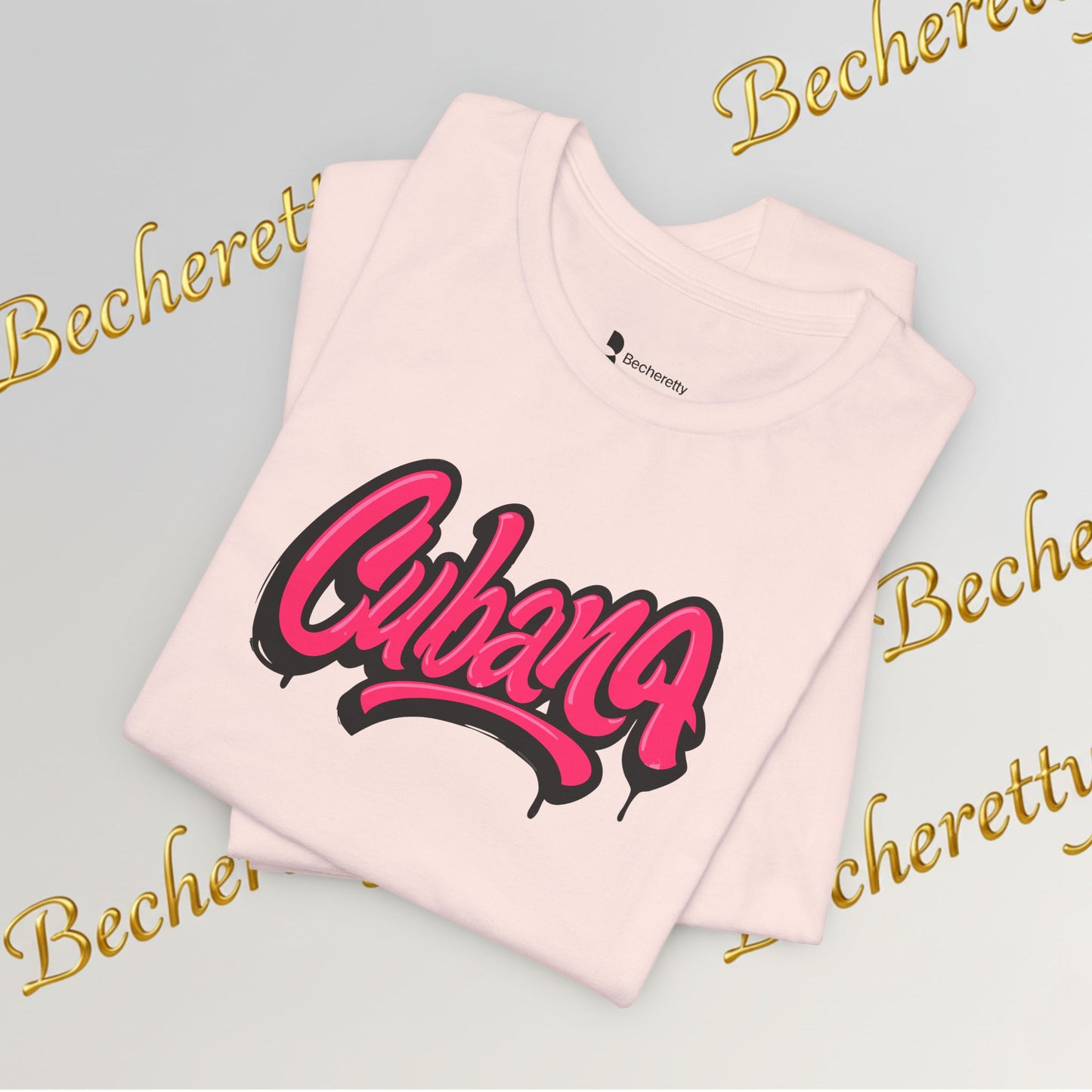 Graphic Tee "Cubana" Art Minimalist Becheretty - T-shirt that expresses confidence - Casual Wear