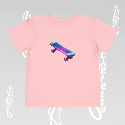 Toddler Short Sleeve T'Shirt - Futuristic Skateboard - Becheretty Graphic Design - Perfect for Playground