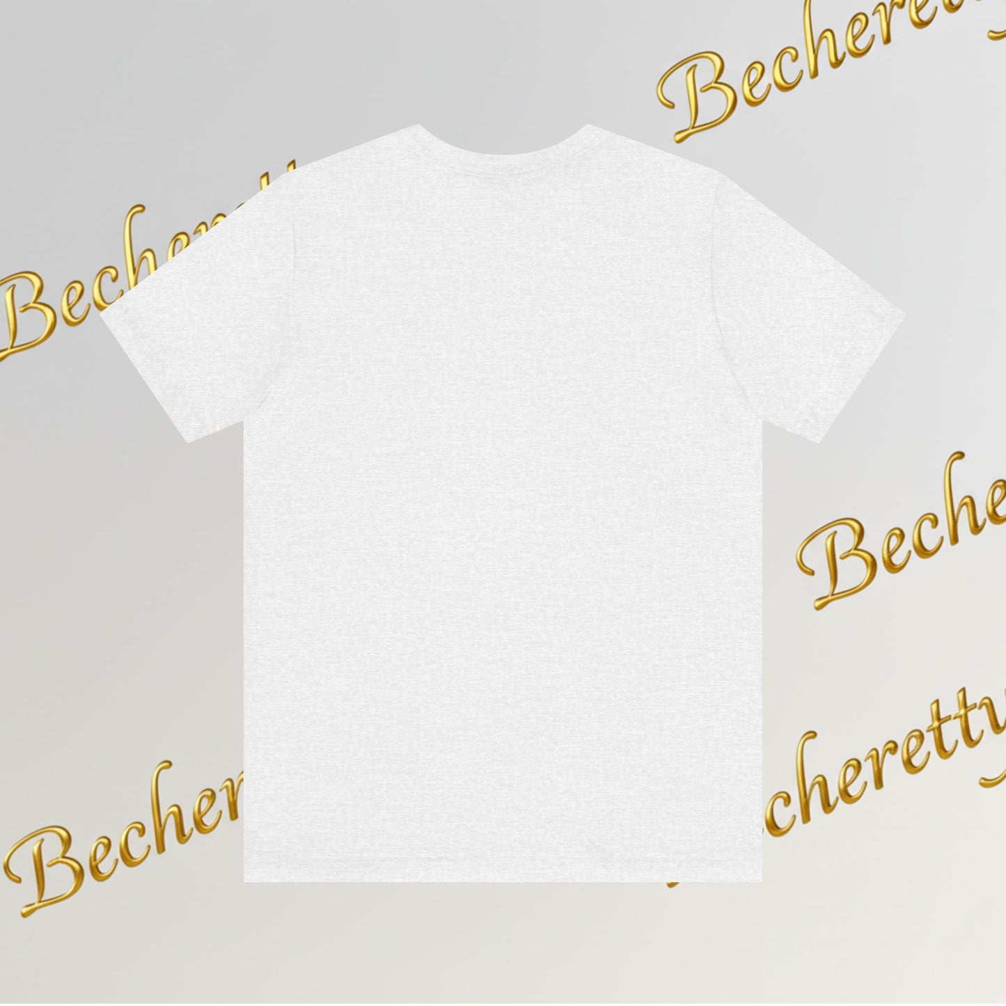 Stylish Minimalist Art Design Becheretty - Trendy short sleeve T-Shirt - Casual Wear - Gift for Him
