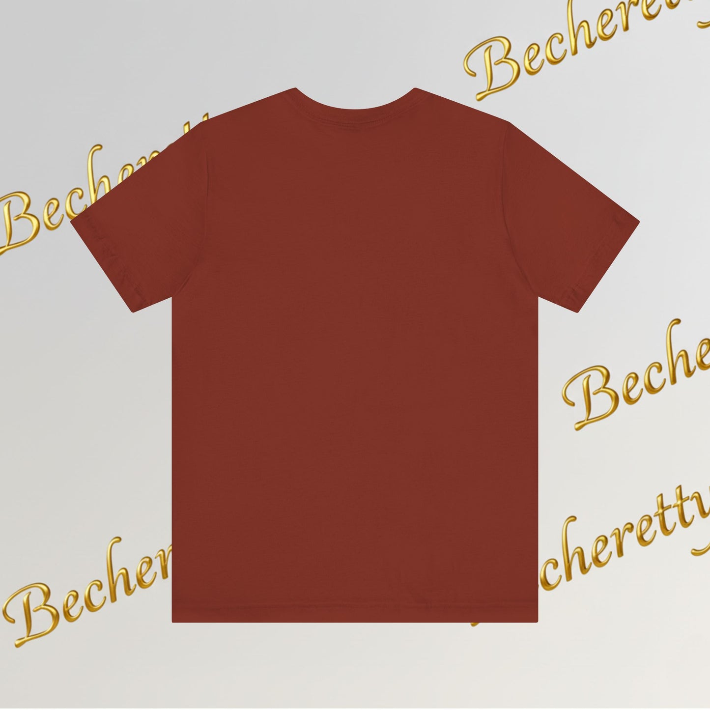Stylish Minimalist Art Design Becheretty - Trendy short sleeve T-Shirt - Casual Wear - Gift for Him