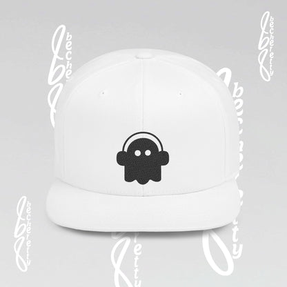 Stylish Flat Bill Snapback Hat with Embroidered Design Becheretty