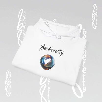Unique Graphic Hoodie Becheretty - Original Futuristic Ring - Style is yours!