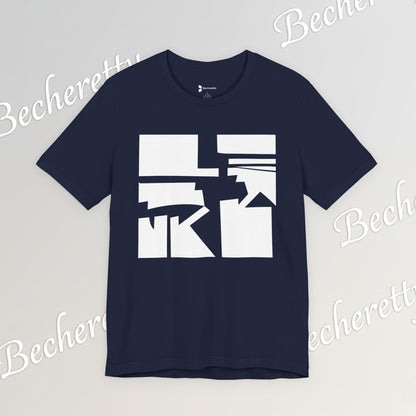 Abstract Graphic Art T-Shirt - Becheretty - Casual Wear - Gift for Art Lovers - Modern Artwork Apparel