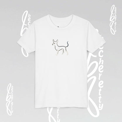 Youth T'Shirt - Graphic Chihuahua - Minimalist Art Becheretty