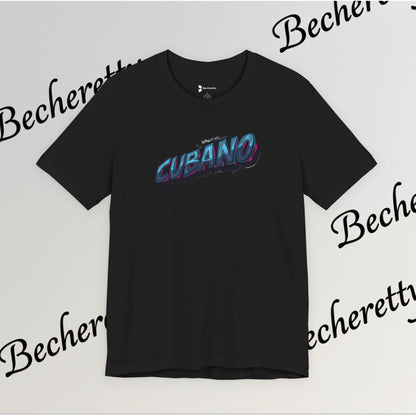 Graphic Tee "Cubano" Minimalist Art Graphic Becheretty - T-shirt that expresses confidence - Casual Wear