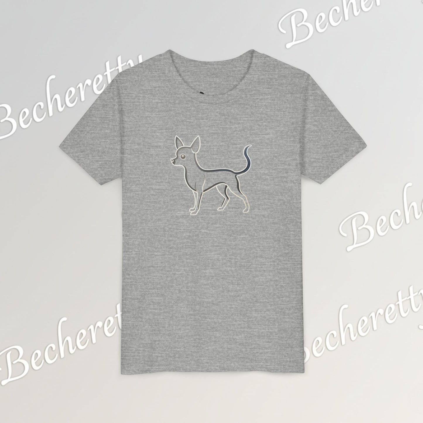 Youth T'Shirt - Graphic Chihuahua - Art Minimalist Becheretty - Perfect gift for Pet Lovers