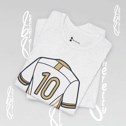 Soccer T-Shirt Number 10 Unisex - Graphic Becheretty - Game Day - Casual wear - Gift for Soccer Lovers