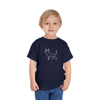 Adorable Chihuahua Toddler Tee - Cute Child's Shirt - Dog Lover Gift, Cozy Summer Apparel, Fun Birthday Outfit