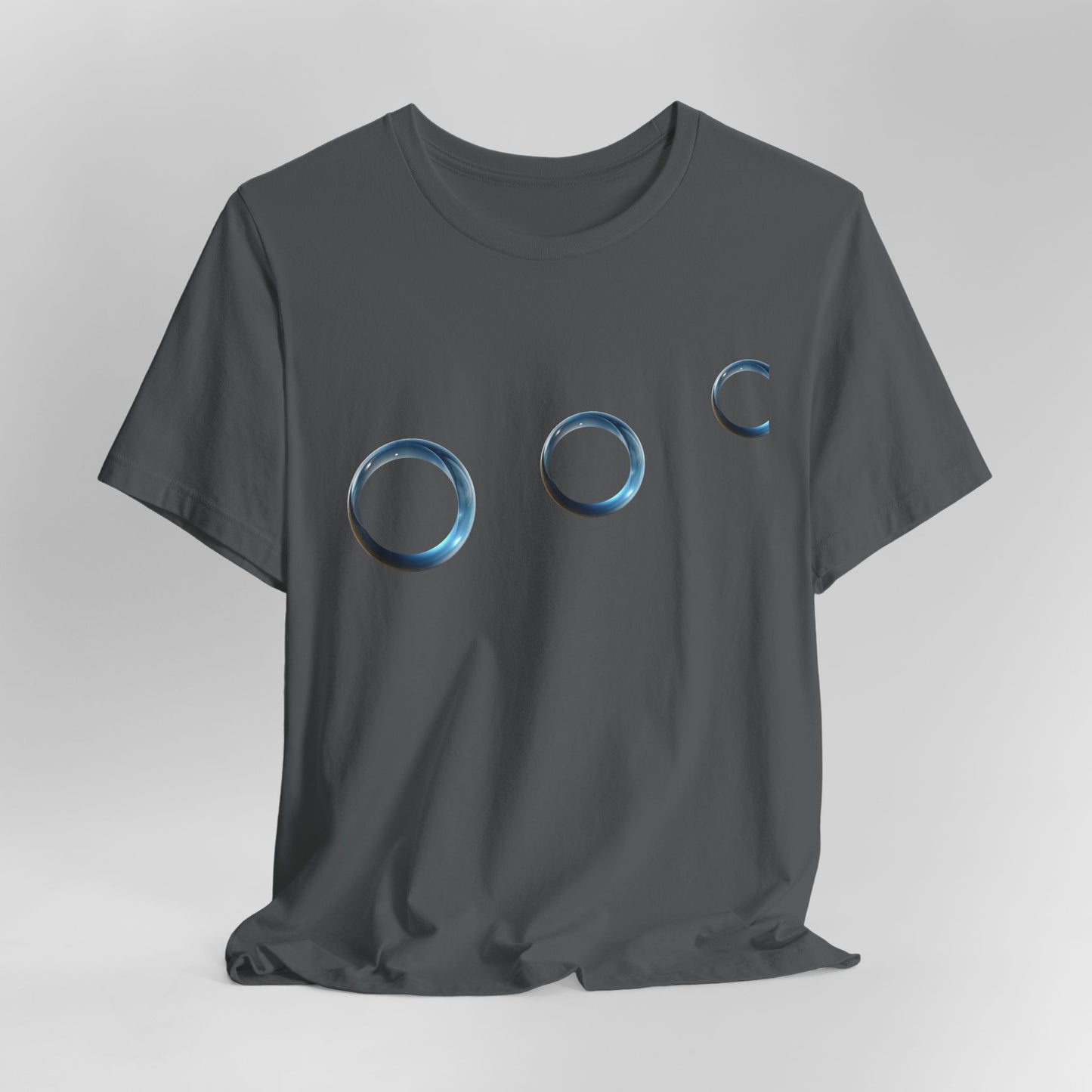 Moon Phase Tee — Minimal Lunar Circle T-Shirt - Art Graphic Becheretty - Everyday outfit