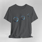 Moon Phase Tee — Minimal Lunar Circle T-Shirt - Art Graphic Becheretty - Everyday outfit