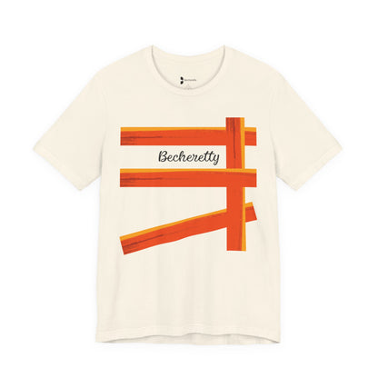Vibrant Graphic Tee for Creative Souls, Becheretty Unisex T-Shirt, Casual Wear, Gift for Art Lovers, Everyday Comfort