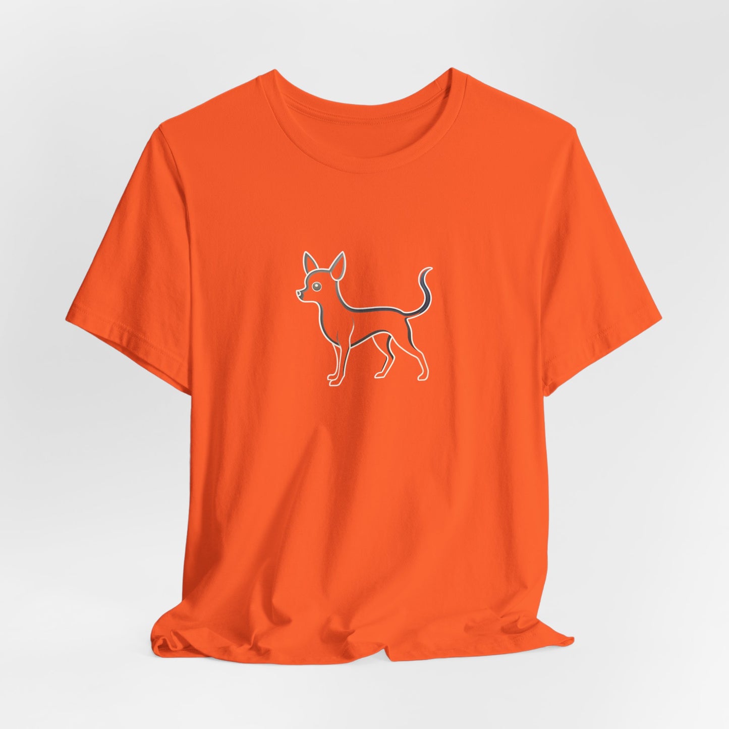 The Minimalist Muse: Chihuahua Line Art Tee Becheretty - "dog lovers"— less is often much more.