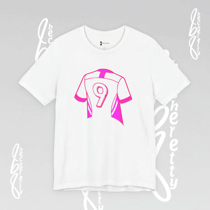 T-Shirt Number 9 - GOAL- Art Graphic Becheretty - Perfect Gift for Soccer Lovers - Casual Wear